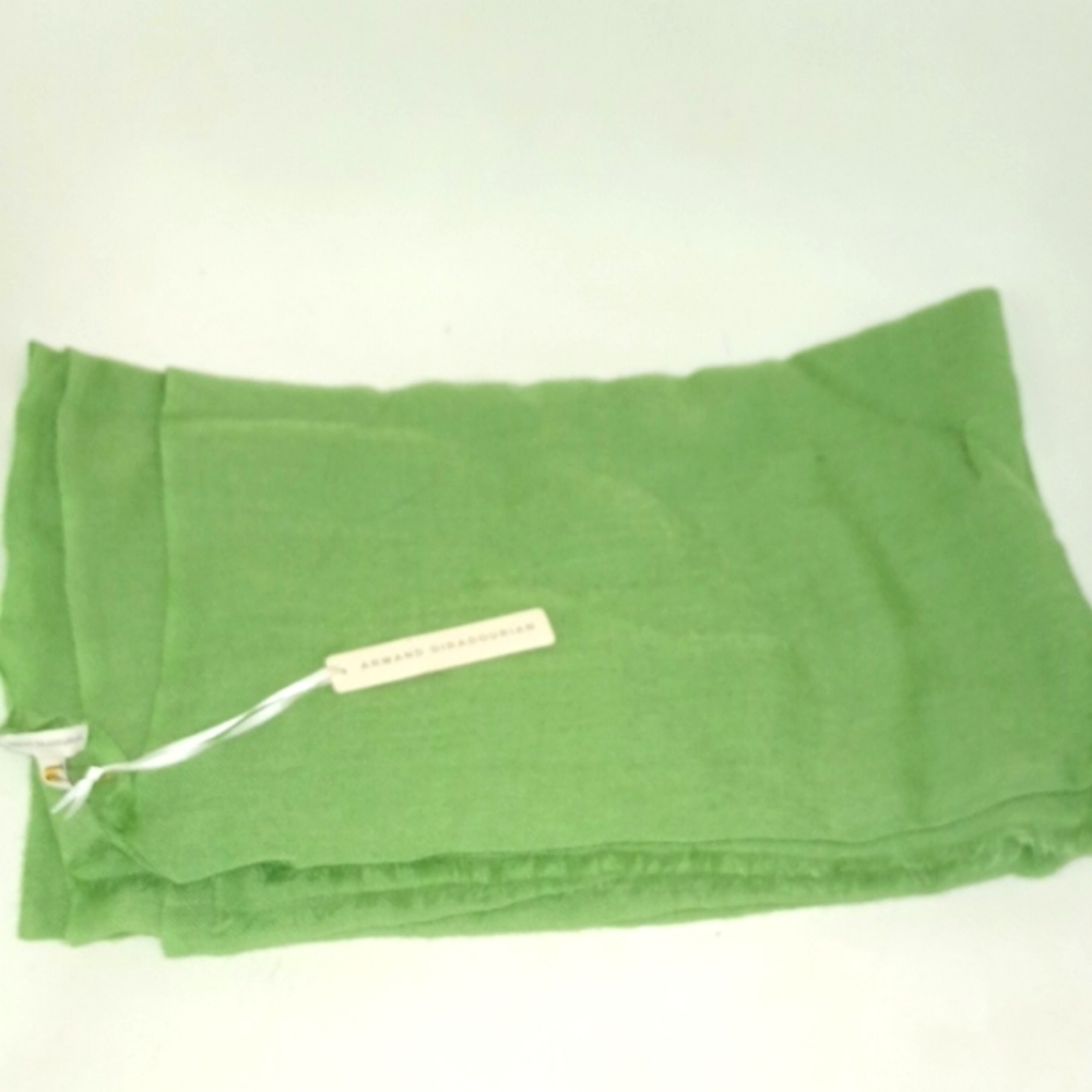 Armand Diradourian Vibrant Green Wrap